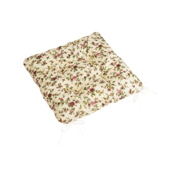 Bellatex Sedák Adéla prešívaný Ružička, 40 x 40 cm