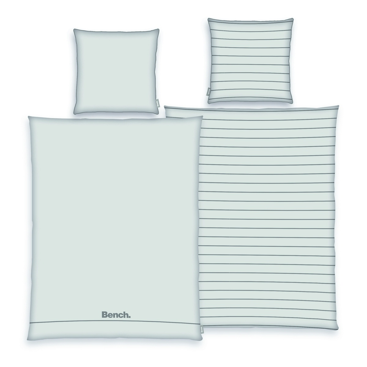 Bench Bavlnené obliečky sivá, 140 x 200 cm, 70 x 90 cm Bench Bavlnené obliečky sivá, 140 x 200 cm, 70 x 90 cm