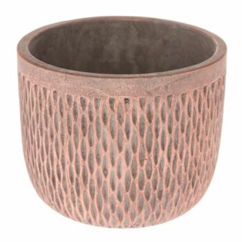 Betónový obal na kvetináč Savine ružová, 11 x 13,5 cm