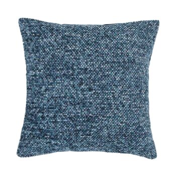 Bo-Ma Trading Obliečka na vankúš Jess, 45 x 45 cm, tmavomodrá