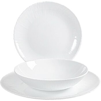 Bormioli Rocco 18-dielna jedálenská súprava Coconut