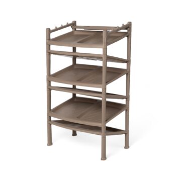 Botník 6 poschodí Brown 52 x 34 x 91 cm