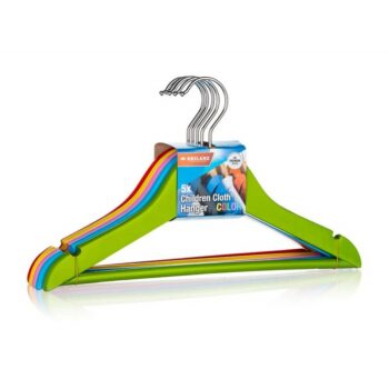 Brilanz Sada detských drevených vešiakov COLOR, 5 ks