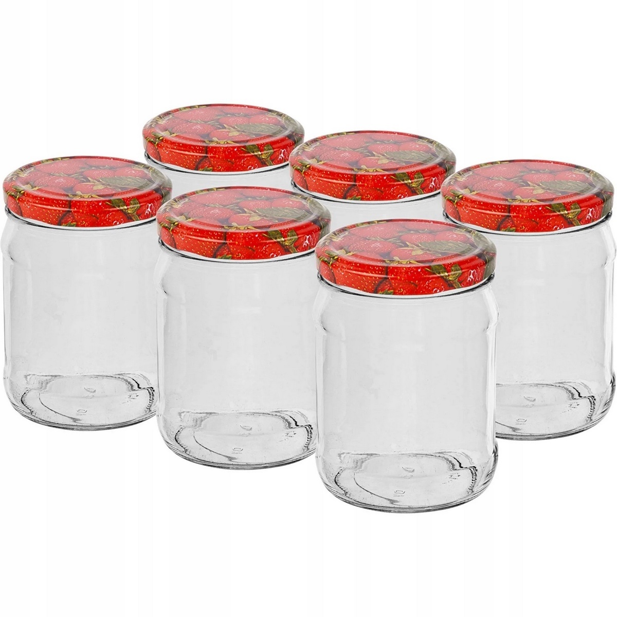 Browin 11252 sada zaváracích pohárov s viečkom Twist 500 ml, 6 ks Browin 11252 sada zaváracích pohárov s viečkom Twist 500 ml, 6 ks