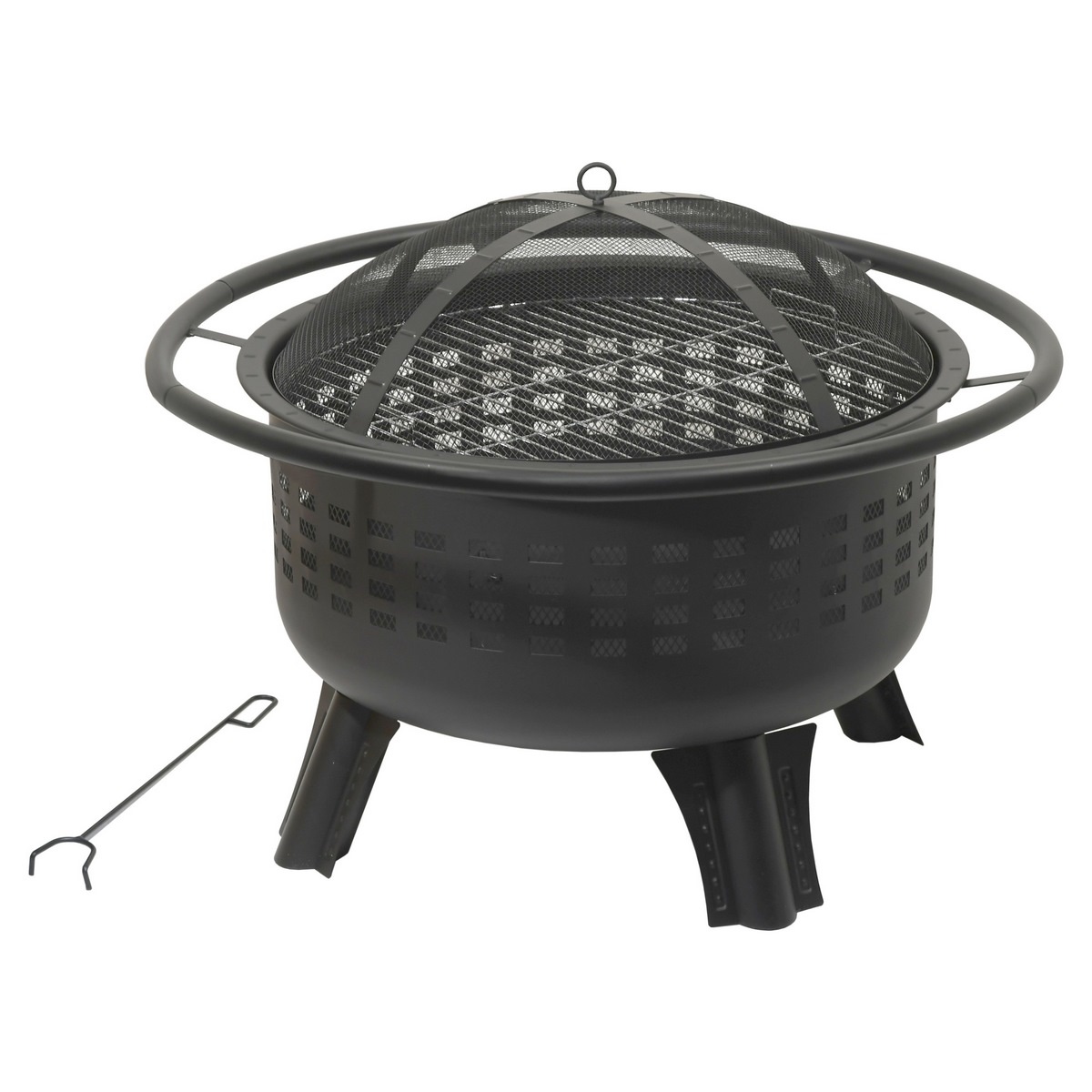 Cattara Prenosné ohnisko s poklopom Merapi, 80 x 80 x 62 cm Cattara Prenosné ohnisko s poklopom Merapi, 80 x 80 x 62 cm