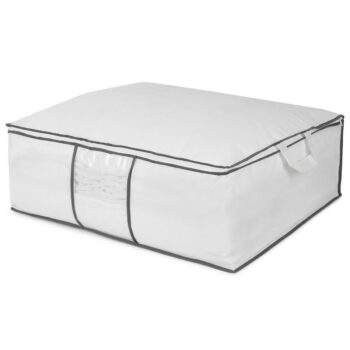 Compactor Úložný box na 2 periny Compactor "Life " 58,5 x 68,5 x 25,5 cm, biely polypropylén