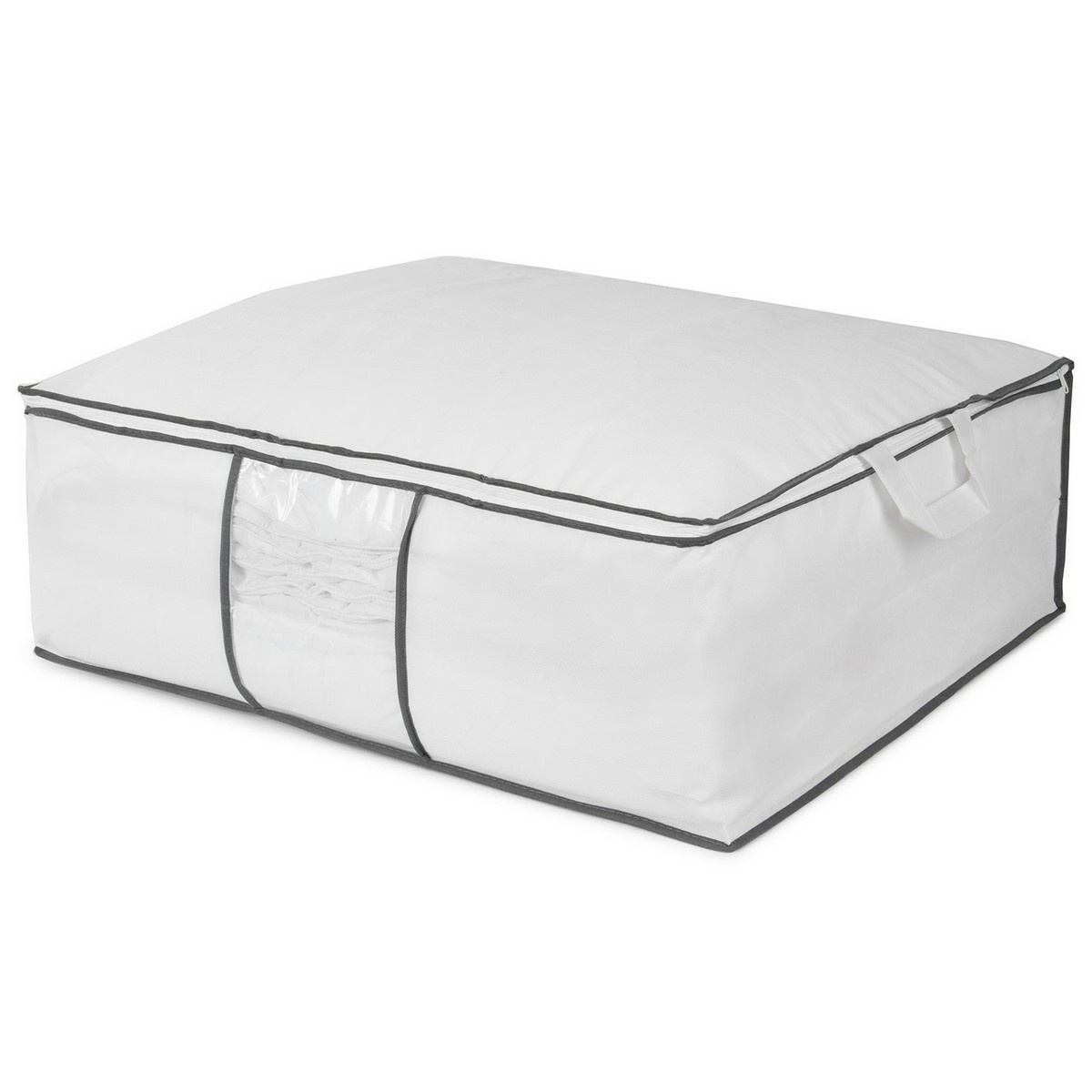 Compactor Úložný box na 2 periny Compactor "Life " 58,5 x 68,5 x 25,5 cm, biely polypropylén Compactor Úložný box na 2 periny Compactor "Life " 58,5 x 68,5 x 25,5 cm, biely polypropylén