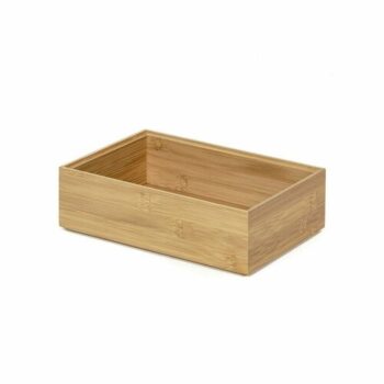 Compactor Úložný organizér Bamboo Box L, 22,5 x 15 x 6,5 cm, L