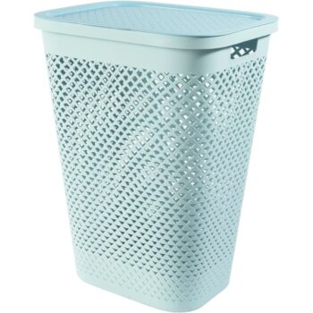 Curver Kôš na špinavú bielizeň Pure 55 l, modrá