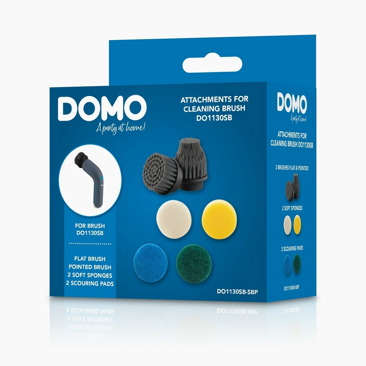 DOMO Sada kefiek k aku čističu DO248SB DOMO Sada kefiek k aku čističu DO248SB