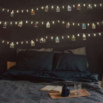 DecoKing Svetelná reťaz na fotografie teplá biela, 20 LED