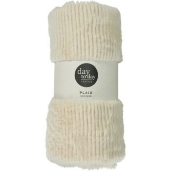 Deka Stripy krémová, 150 x 120 cm