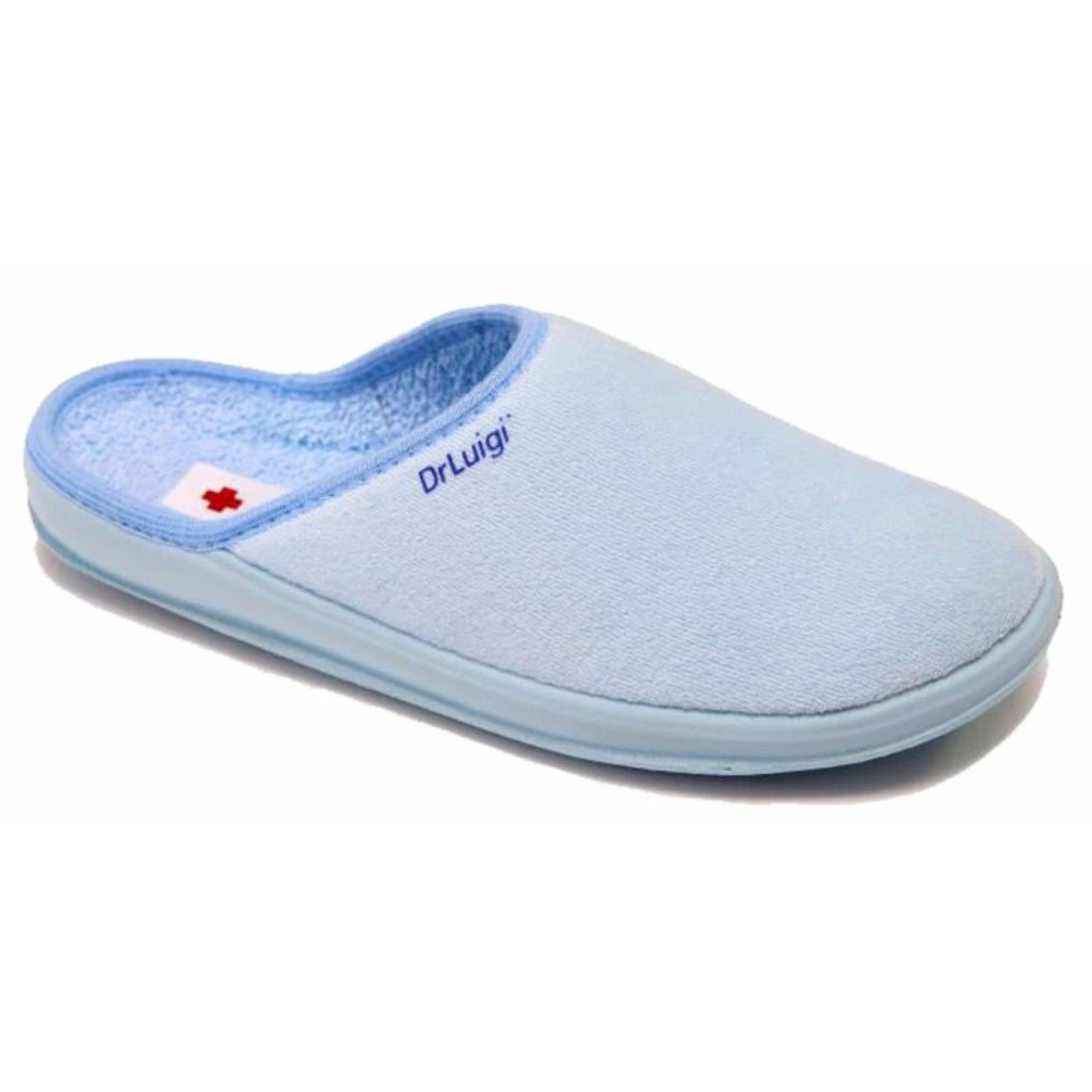 Dr. Luigi Zdravotná domáca obuv, svetlomodrá, veľ. 42, 38 EU Dr. Luigi Zdravotná domáca obuv, svetlomodrá, veľ. 42, 38 EU