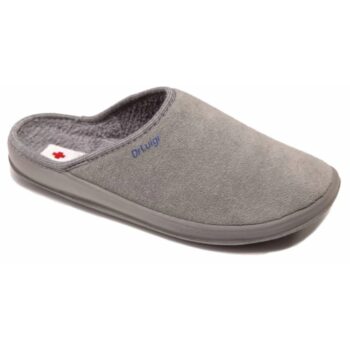 Dr. Luigi Zdravotní domácí obuv, šedá, veľkosť 40, 40 EU