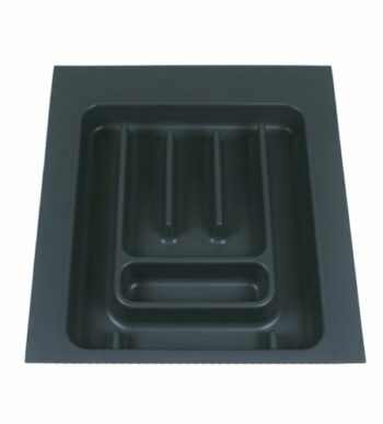 Elletipi Príborník UPPO do zásuvky 45 cm, čierna, 45 cm