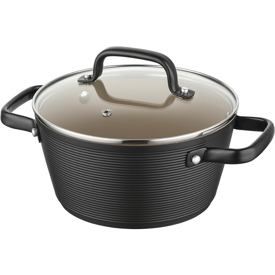 Florina Hliníkový hrniec Carina Black 2,2 l, 20 cm, pr. 20 cm Florina Hliníkový hrniec Carina Black 2,2 l, 20 cm, pr. 20 cm