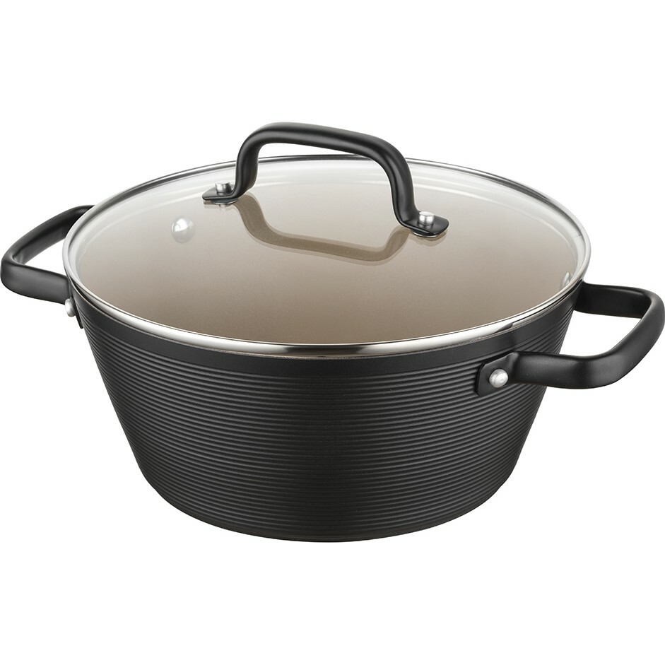 Florina Hliníkový hrniec Carina Black 3,3 l, 24 cm, pr. 24 cm Florina Hliníkový hrniec Carina Black 3,3 l, 24 cm, pr. 24 cm