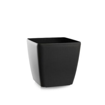 Flower Lover Kvetináč Quadrato Easy matt antracit, 24 cm, 24 cm