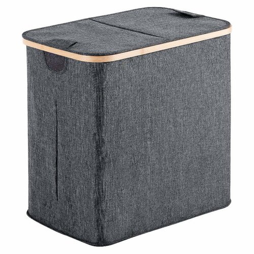 GEDY 133808 Yoshi kôš na bielizeň 53 x 51 x 34 cm, bambus, sivá GEDY 133808 Yoshi kôš na bielizeň 53 x 51 x 34 cm, bambus, sivá