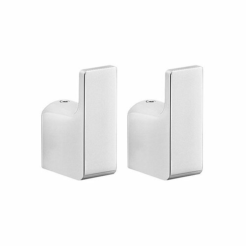 GEDY PI2713 Pirenei háčik, balenie 2 ks, strieborná GEDY PI2713 Pirenei háčik, balenie 2 ks, strieborná