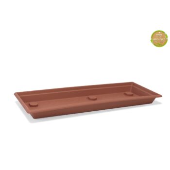 Gardenico Miska pod truhlík Magnus terakota, 100 cm, 100 cm