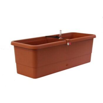 Gardenico Samozavlažovací truhlík Smart Systém Gardenie terakota, 60 cm, 60 cm