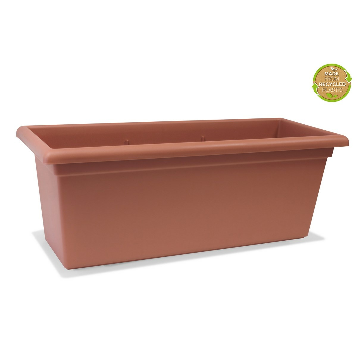 Gardenico Veľkoobjemový truhlík Magnus terakota, 100 cm, 100 cm Gardenico Veľkoobjemový truhlík Magnus terakota, 100 cm, 100 cm