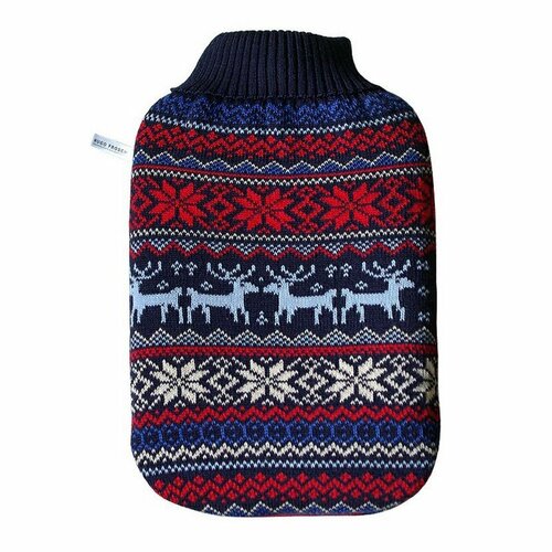 HUGO-FROSCH Termofor Hugo Frosch Eco Classic Comfort s pleteným obalom - nórsky motív HUGO-FROSCH Termofor Hugo Frosch Eco Classic Comfort s pleteným obalom - nórsky motív