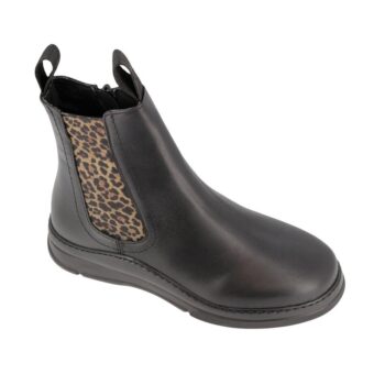 Hergos Nero nepretržité topánky, čierne,veľkosť 41, 41 EU