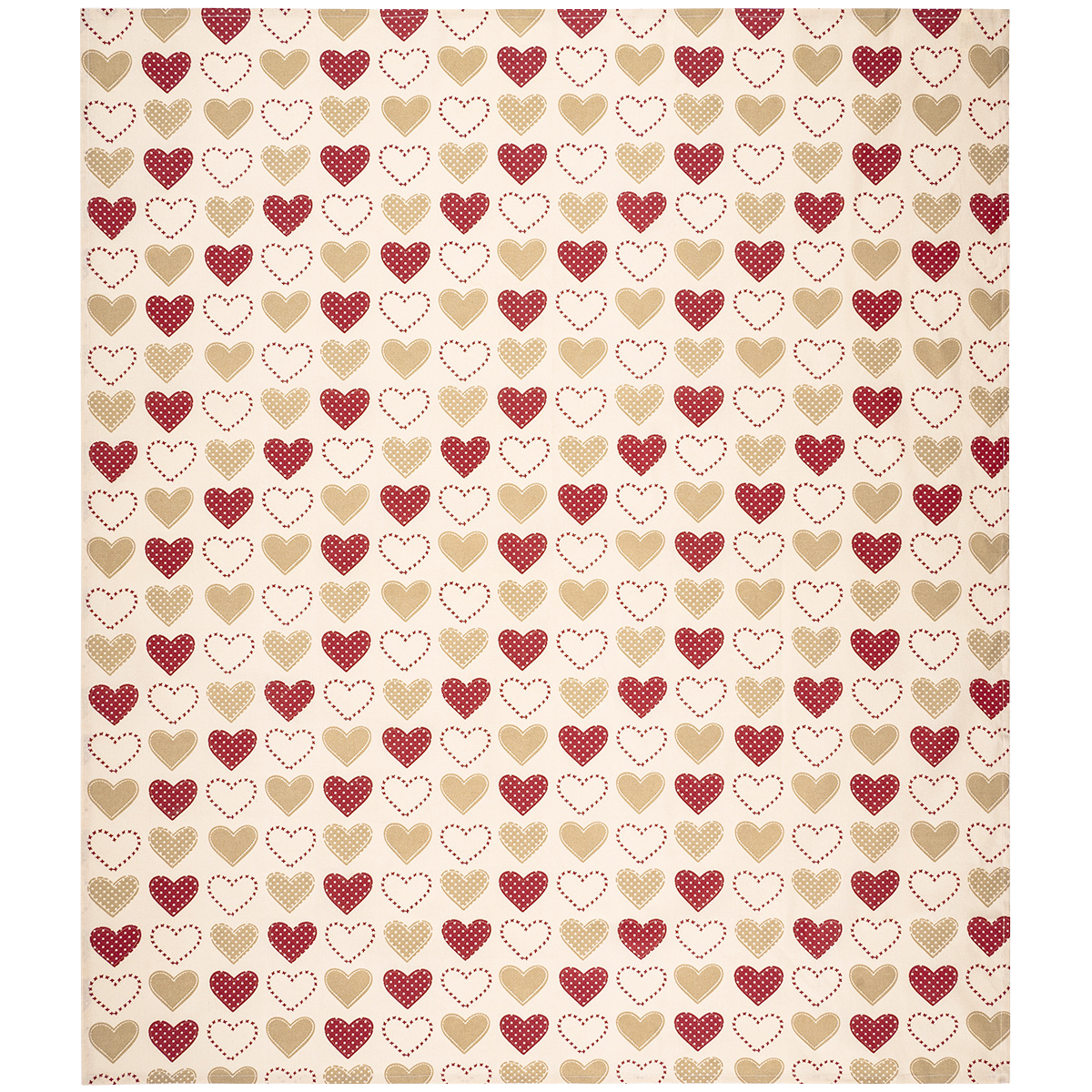 Home Elements Obrus Srdcový motív, 120 x 140 cm, 120 x 140 cm Home Elements Obrus Srdcový motív, 120 x 140 cm, 120 x 140 cm