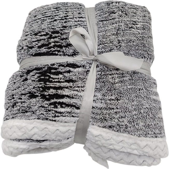 Jahu Baránková deka Mramor čierna, 150 x 200 cm Jahu Baránková deka Mramor čierna, 150 x 200 cm