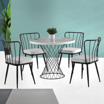 Jedálenský stôl Pota White