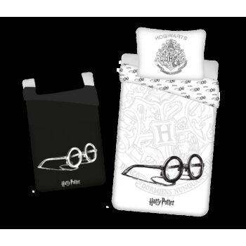 Jerry Fabrics Bavlnené obliečky svietiace Harry Potter, 140 x 200 cm, 70 x 90 cm