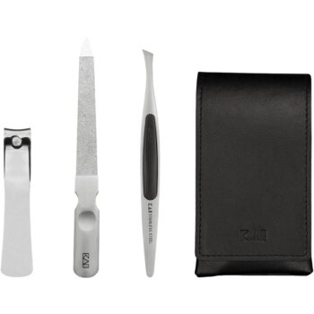 Kai Súprava na nechty v koženom púzdre Beauty Care – klieštiky, pilník, pinzeta