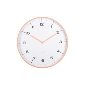 Karlsson 6011OR dizajnové nástenné hodinyoranžová, pr. 40 cm