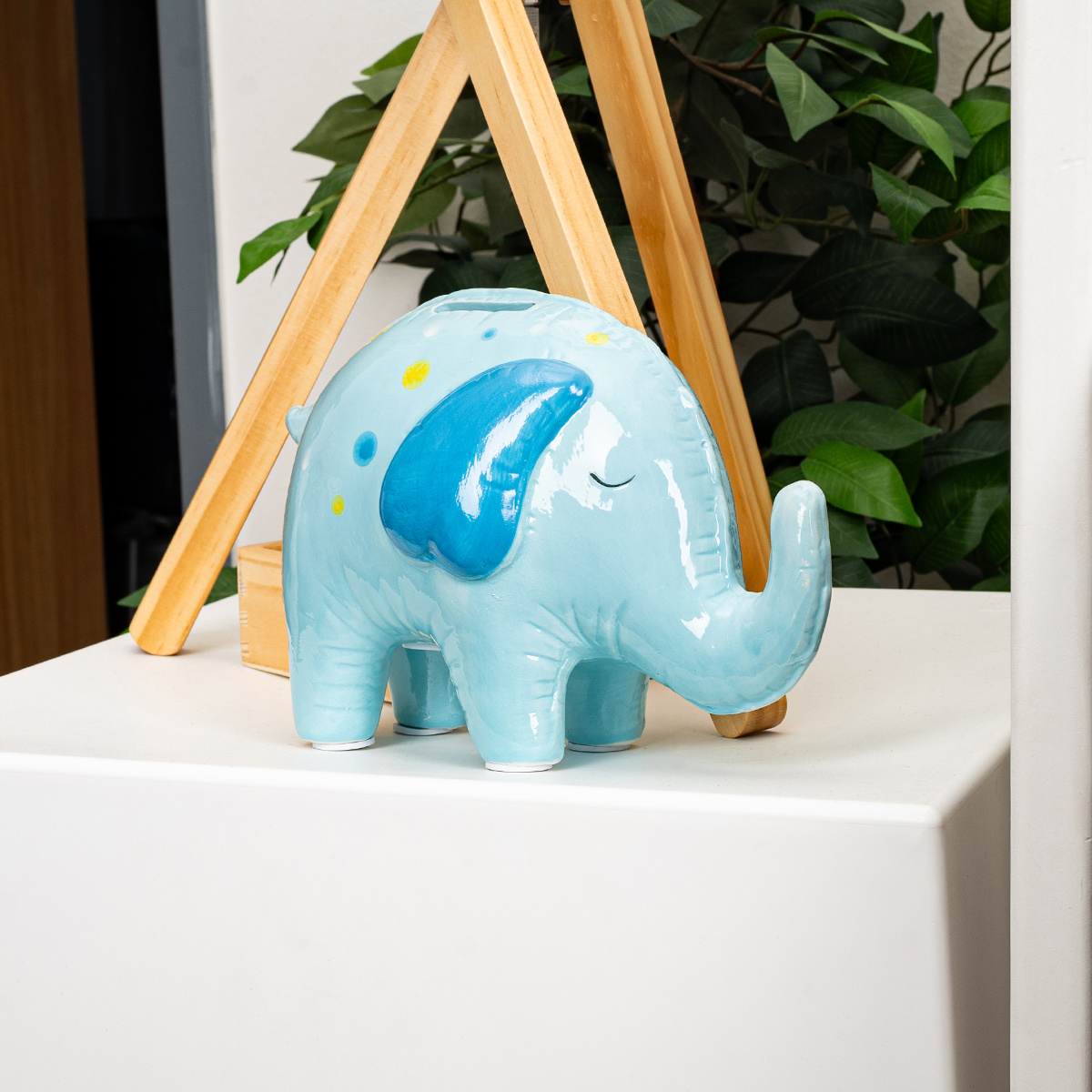 Keramická pokladnička Slon Keramická pokladnička Slon