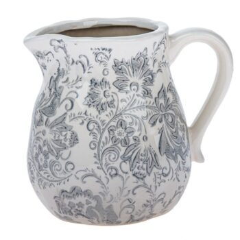 Keramická suchá váza Vintage Pompei, 16 x 15,5 x 13 cm