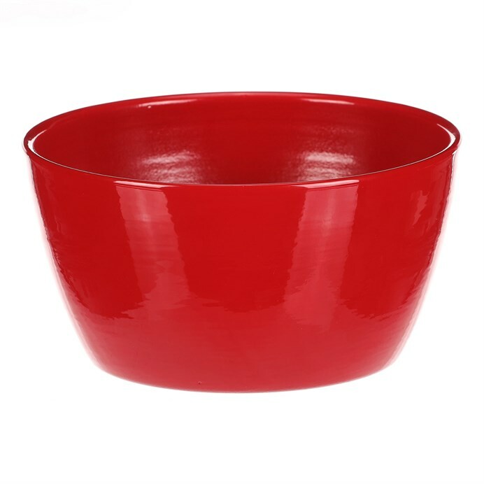 Keramický obal na kvety Terakota, pr. 15 cm, červená Keramický obal na kvety Terakota, pr. 15 cm, červená