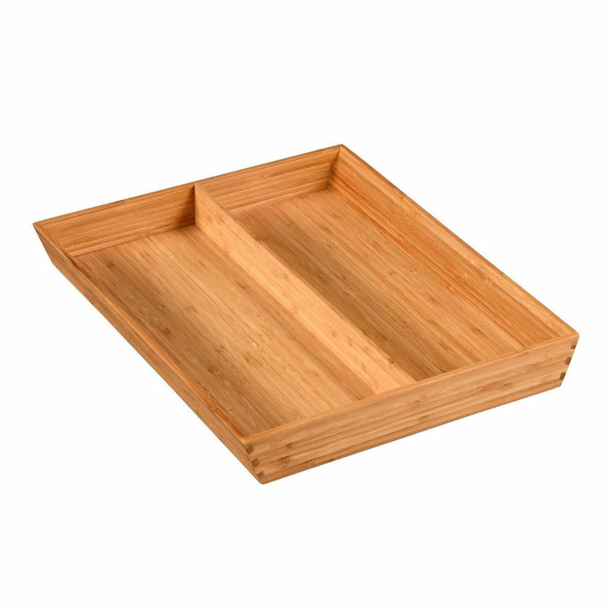 Kesper 58086 Príborník bambus, 2 priehradky, 35 x 43 x 5 cm Kesper 58086 Príborník bambus, 2 priehradky, 35 x 43 x 5 cm