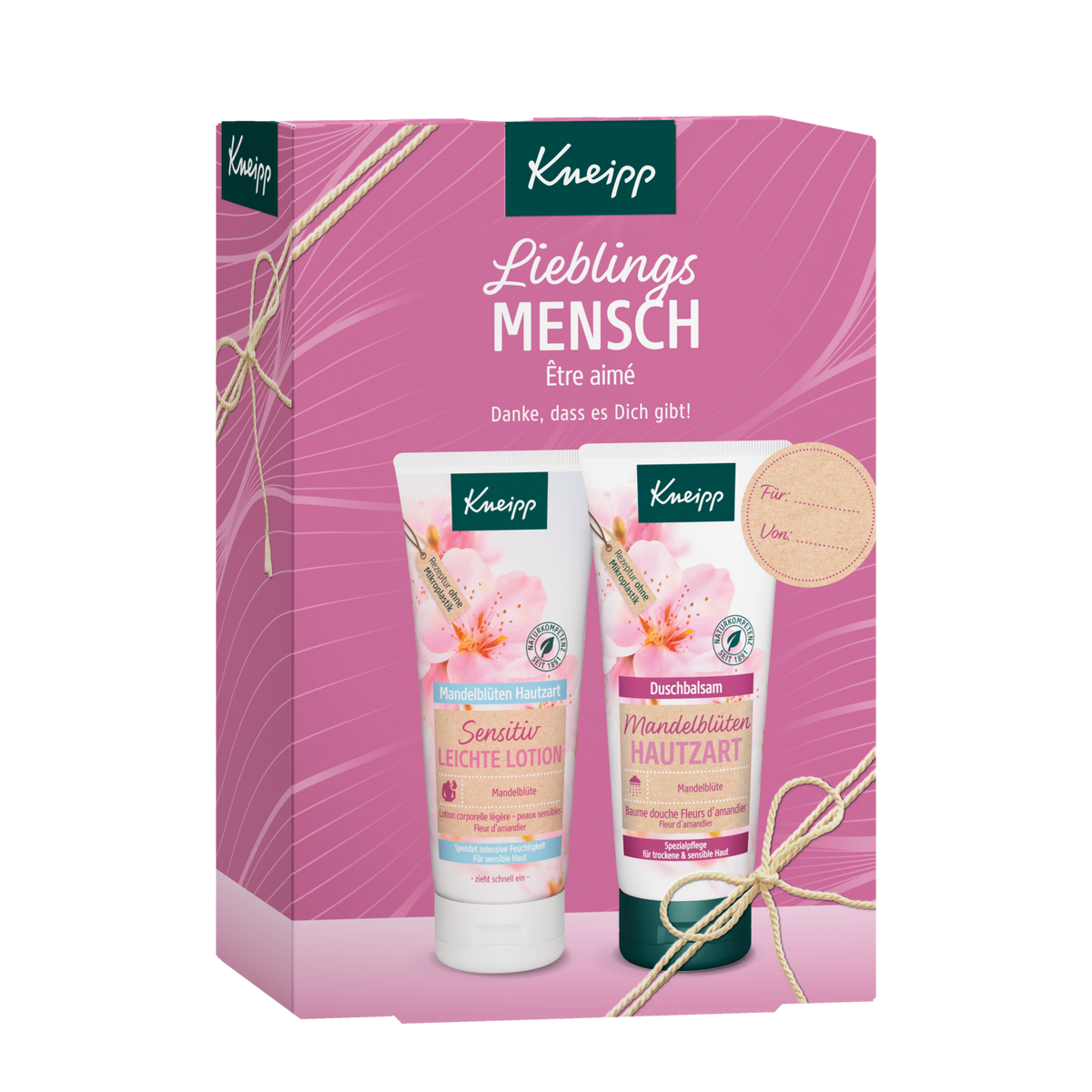 Kneipp Darčeková sada Mandle, 2 x 200 ml Kneipp Darčeková sada Mandle, 2 x 200 ml