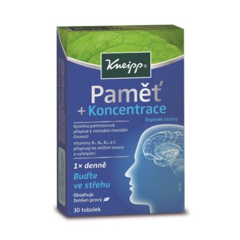Kneipp Doplnok stravy Pamäť a koncentrácia, 30 tob.