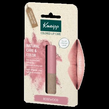 Kneipp Farebný balzam Rosewood, 4,7 g
