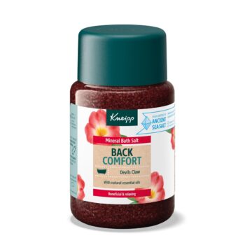 Kneipp Soľ do kúpeľa Back Comfort, 500 g