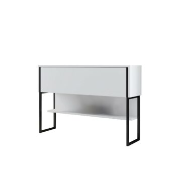 Komoda Luxe White and Black