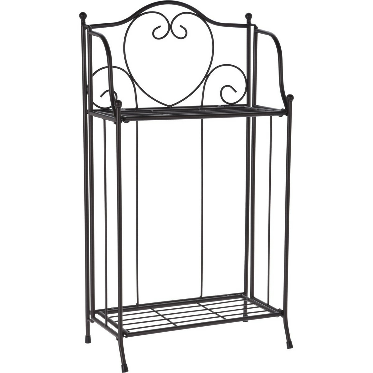 Kovový stojan na kvetiny Rhoda, 34 x 65 x 18 cm Kovový stojan na kvetiny Rhoda, 34 x 65 x 18 cm