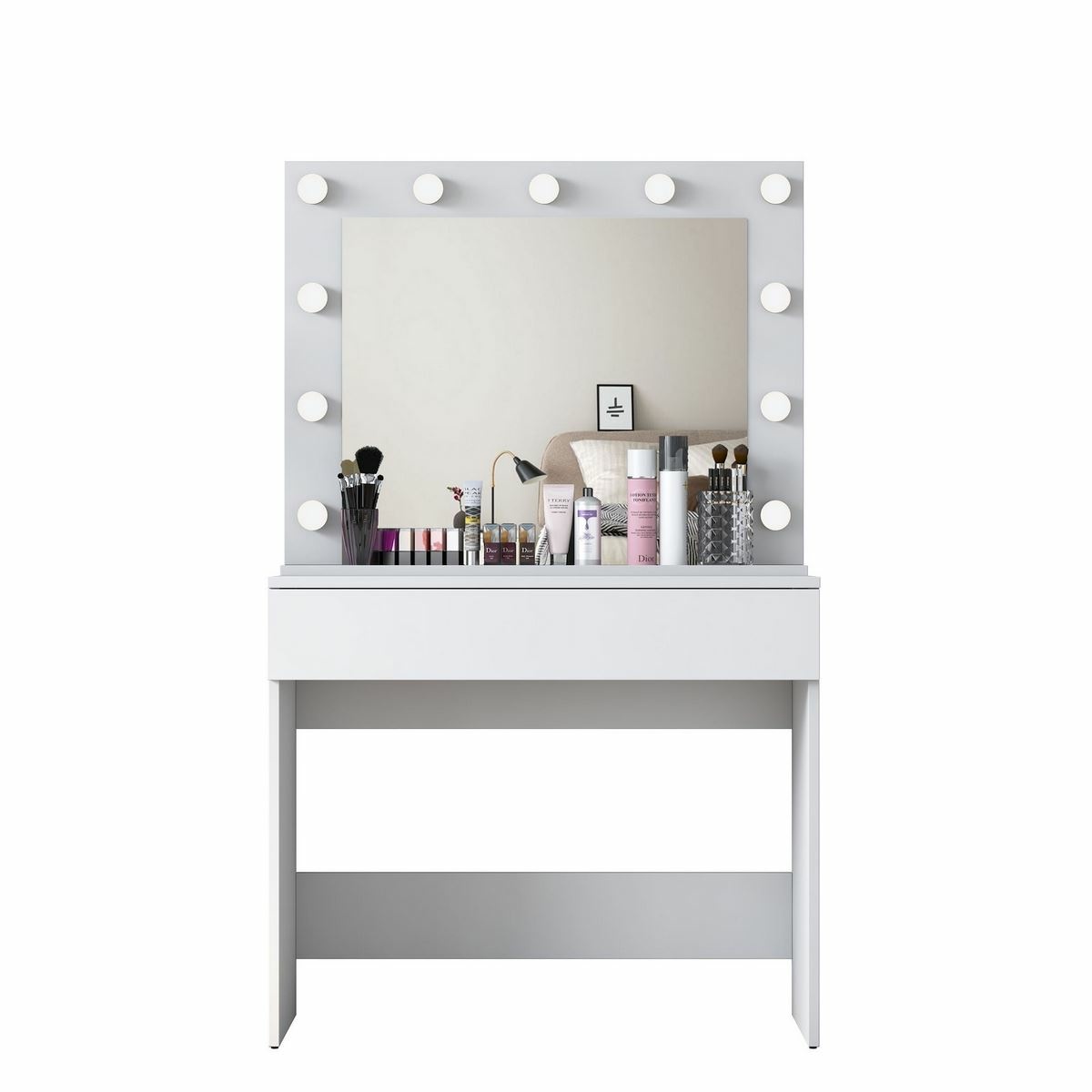 Kozmetický stolík Aria White Kozmetický stolík Aria White