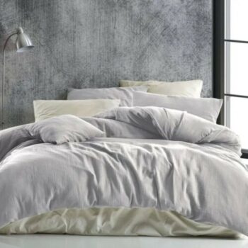 Kvalitex Mušelínové obliečky svetlosivá, 140 x 200 cm, 70 x 90 cm, 140 x 200 cm, 70 x 90 cm