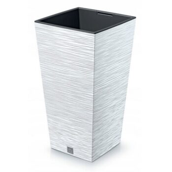 Kvetináč FURU SQUARE 29,5 cm, biela, 29,5 cm