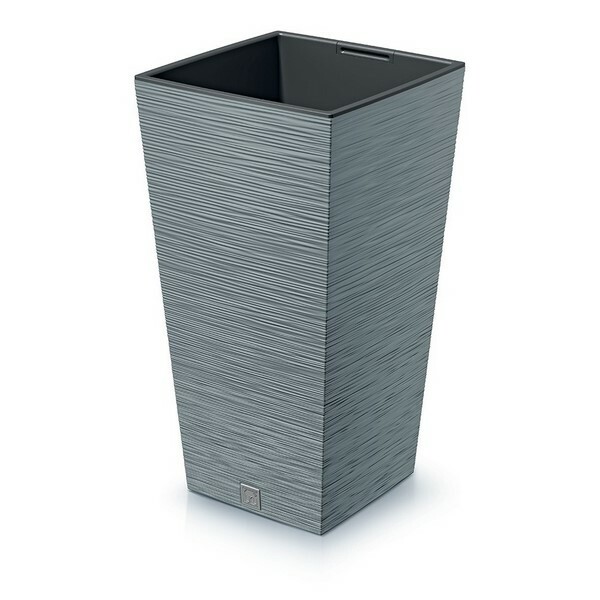 Kvetináč FURU SQUARE 29,5 cm, sivá, 29,5 cm Kvetináč FURU SQUARE 29,5 cm, sivá, 29,5 cm