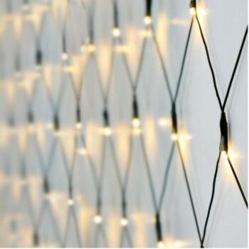 LED Vianočná svetelná sieť teplá biela, 320x LED, 300 x 150 cm, 3 m